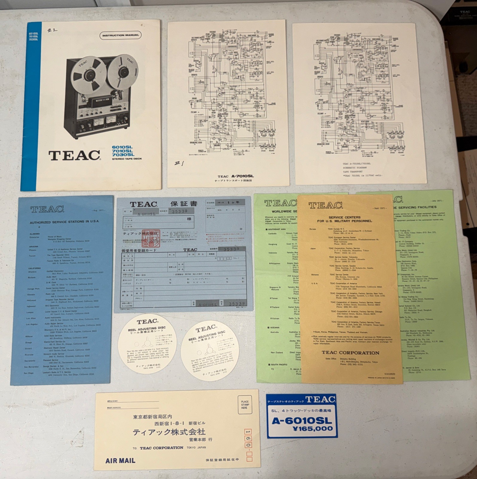 Teac A-7010SL vintage audio equipment - eBay listing photo 2