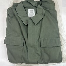 Military Utility Coverall Size XL Zip Flight Suit Workwear Action Force Green