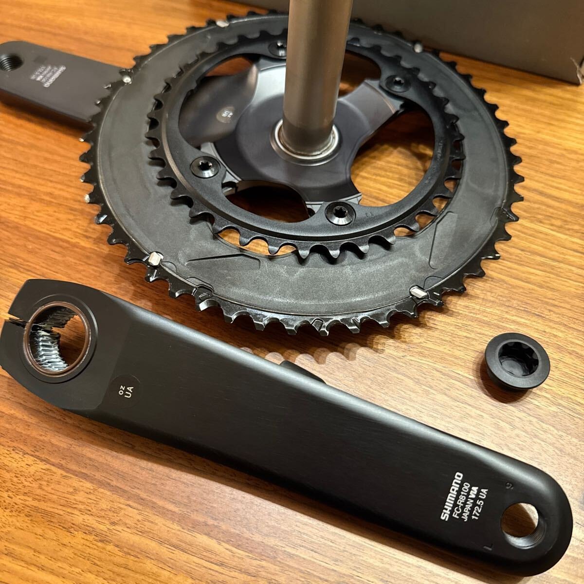 シマノ ULTEGRA FC-R8100 52-36T 12S Shimano Ultegra FC-R8100 12-Speed Chainrings - Power Meter City