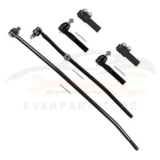 6x Front Inner Outer Tie Rod Adjusting Sleeve Fit For 1998 99 Dodge Ram 1500 4WD