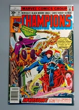 Champions #14, 1st Swarm Marvel Comics Group, July 1977 JR1