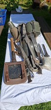 Umfangreiches NVA Sturmgep&auml;ck Packtasche  Blumentarn Fl&auml;chentarn Original