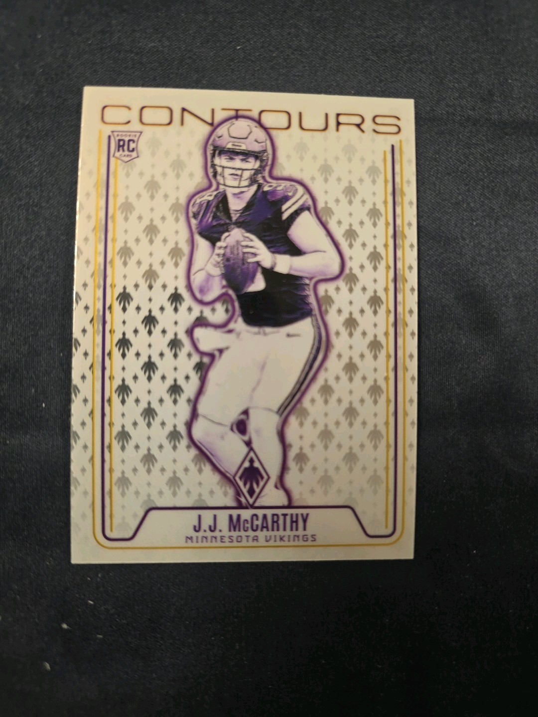 2024 Panini Phoenix - Contours J.J. McCarthy #CON-JMY (RC)