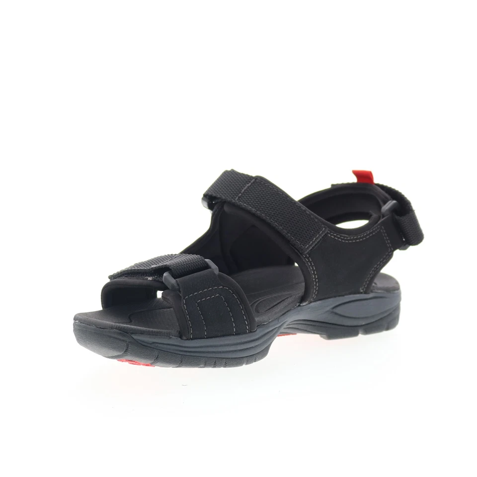 Sandalias deportivas Dunham Nolan Water Friendly CH9116 para hombre de cuero negro zapatos Foto 4 de 4