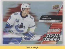 2020-21 Upper Deck MVP High Speed Jake Virtanen #HS-15 READ 9jq