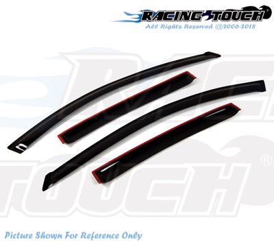 JDM Visors Deflector 4 Pcs Rain Guard Mazda Protege5 2002 2003 2004 2005 02-05
