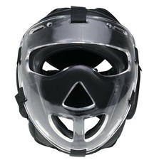 BAY Kopfschutz mit Maske Visier Plexiglas Krav Maga Kampfsport SV Kopfschützer 