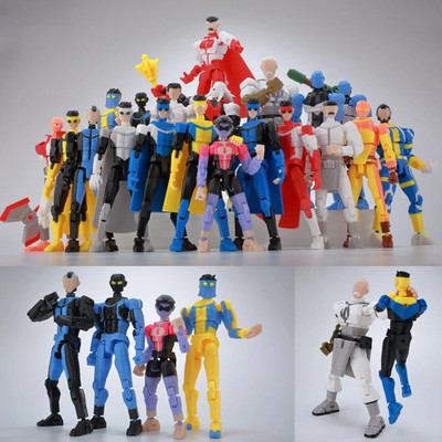 Superhero Team Invincible Boy Heroes Action Figure T13 Collectible Toys Titan13.