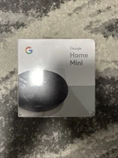 Google Home Mini Smart Assistant - Charcoal (GA00216-US) New