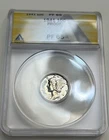 1941 Proof Mercury Dime ANACS PF65 Brilliant Deep Mirror with light tone