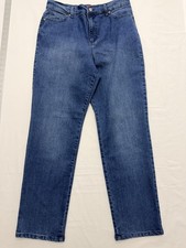 Gloria Vanderbilt Amanda Jeans Womens 12 Blue Med Wash High Rise Stretch 32x30