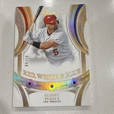 2025 Panini Flawless Albert Pujols ruby, sapphire, diamond /10 RARE 