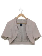 TAIFUN Bolero Donna Giacca Taglia IT 40 crema elegante