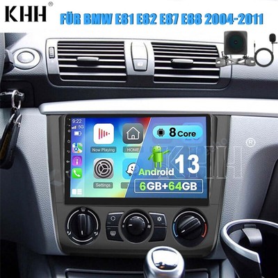 64G Für BMW 1er E81 E82 E87 E88 2004-2011 Android 13 Autoradio Carplay + Kamera