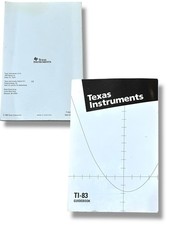 TI-89 Texas Instruments 89 Calculator Instruction Manual Only Guidebook