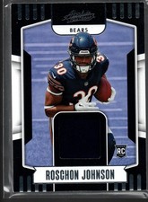 2023 Panini Absolute Roschon Johnson #ARM-31 Absolute Rookie Materials