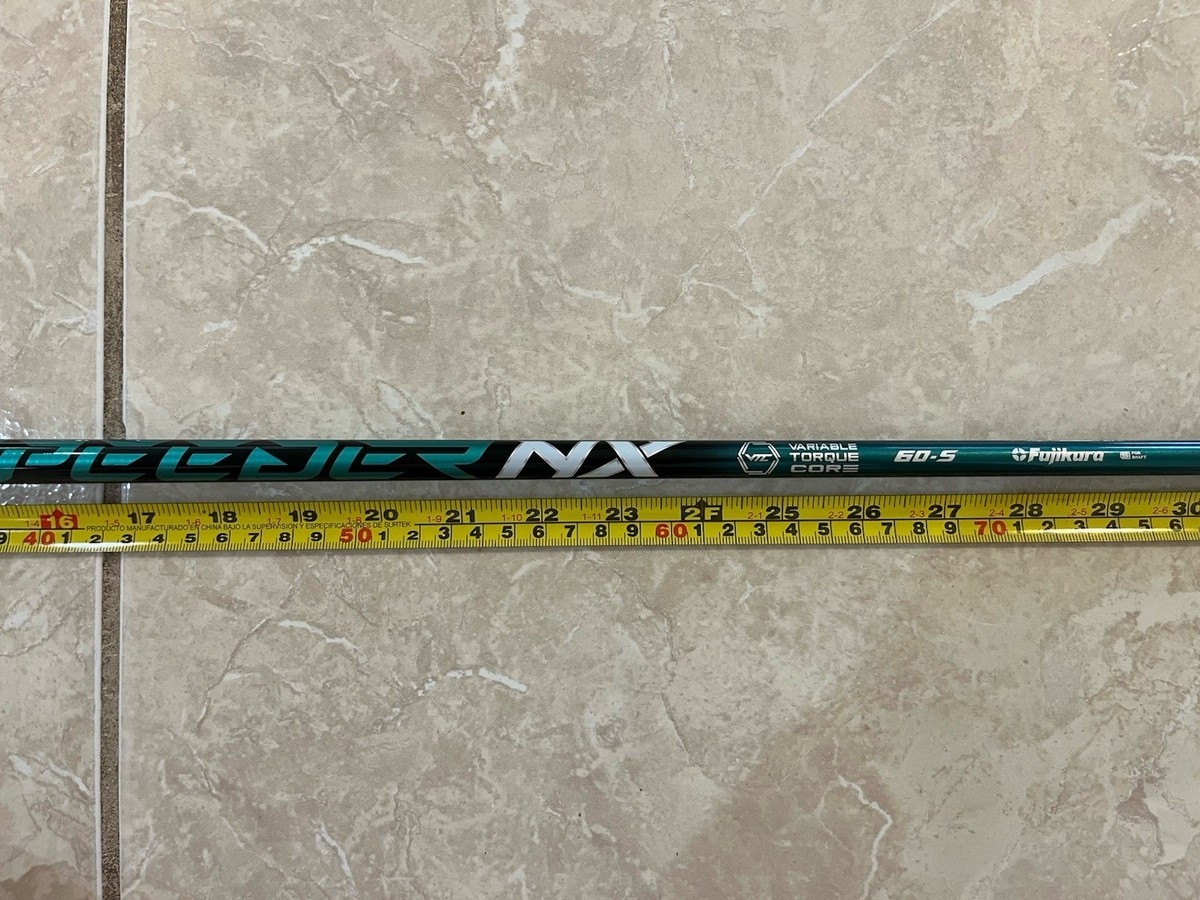 Fujikura Speeder NX Green 60 S Stiff Driver Shaft Callaway Paradym