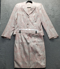 Vintage Talbots 2 Piece Skirt Suit Womens 16 ...