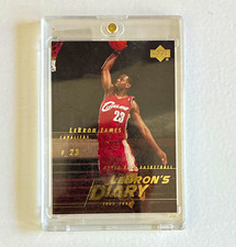 Upper Deck 2003-04 LeBron's Diary F_23 Insert LeBron James Cavaliers
