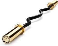 Premium 4ft/4.9ft/6ft Barbell Strength Training  Olympic Weightlifting 2 Inch