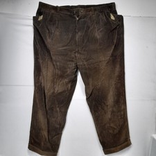 Vintage St Michael marks & Spencer Brown Corduroy Trousers Size W42 L31