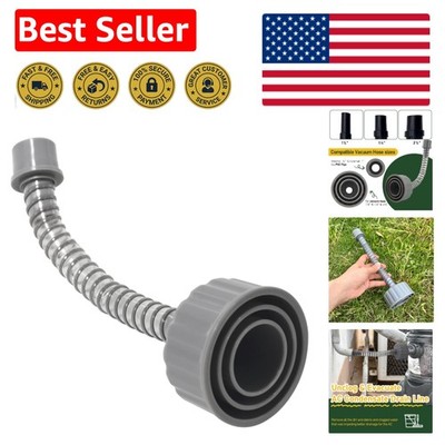 User-Friendly A/C Drain Line Cleaning Tool with Foldable Hoses for Easy Use