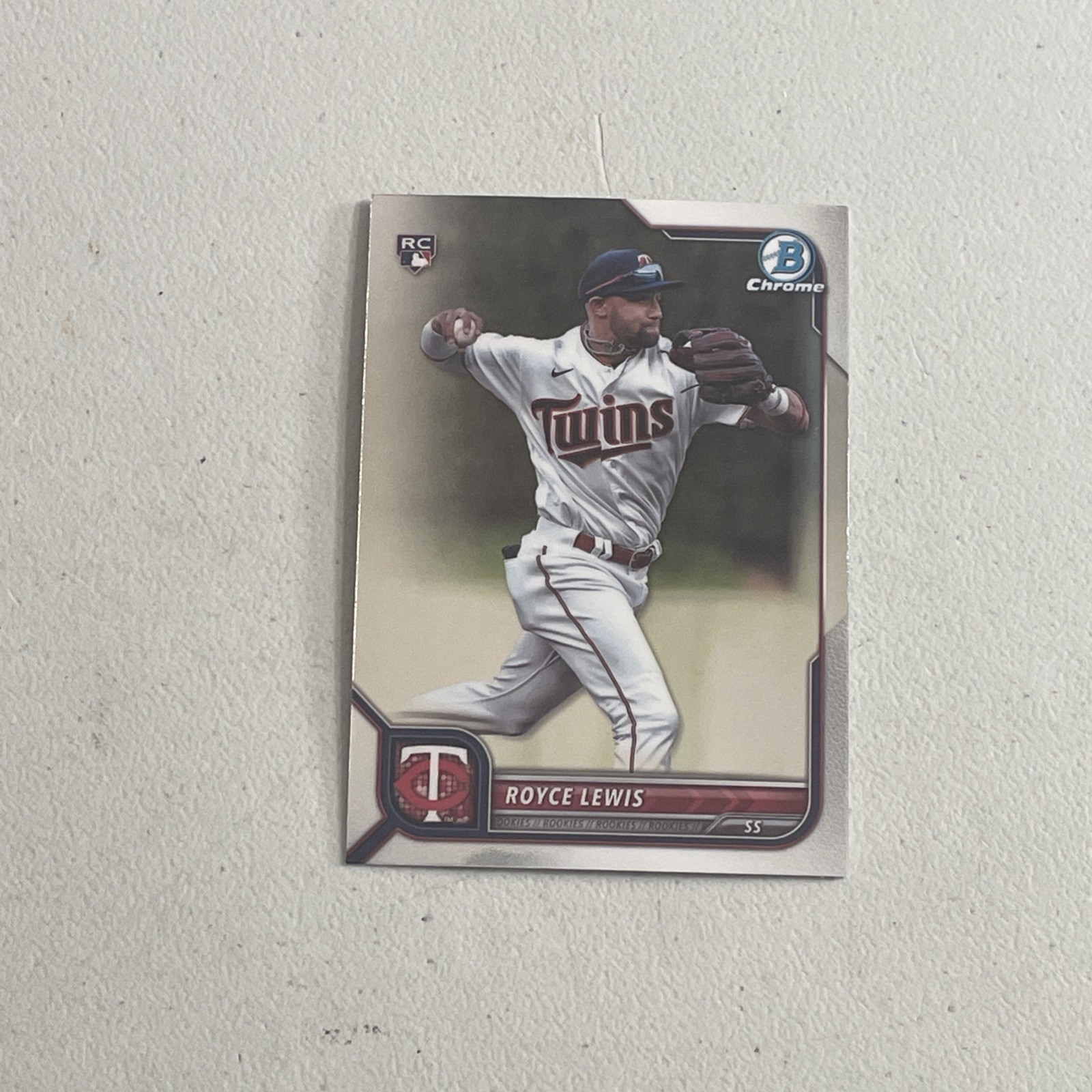 2022 Bowman Chrome Baseball #92 Royce Lewis RC Rookie Card