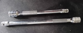 Snap on socket extensions 3/8" sq dr x2