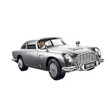 PLAYMOBIL James Bond Aston Martin DB-5 Goldfinger Spy Car Playmobil Collectible