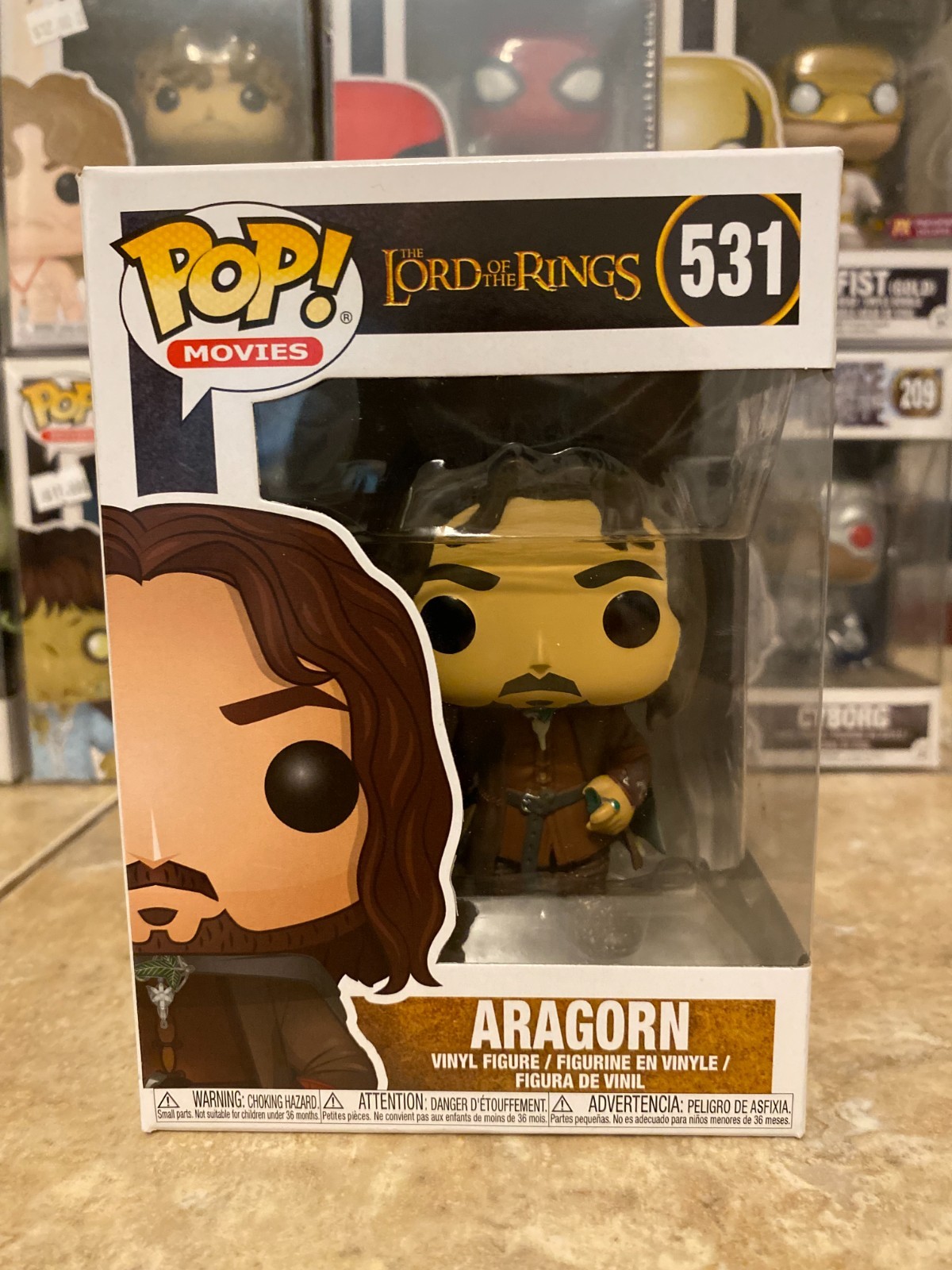 Funko Pop! Vinyl: The Lord Of The Rings - Aragorn #531