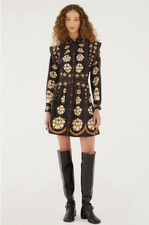 Farm Rio Long Sleeve Cotton Dress XXS