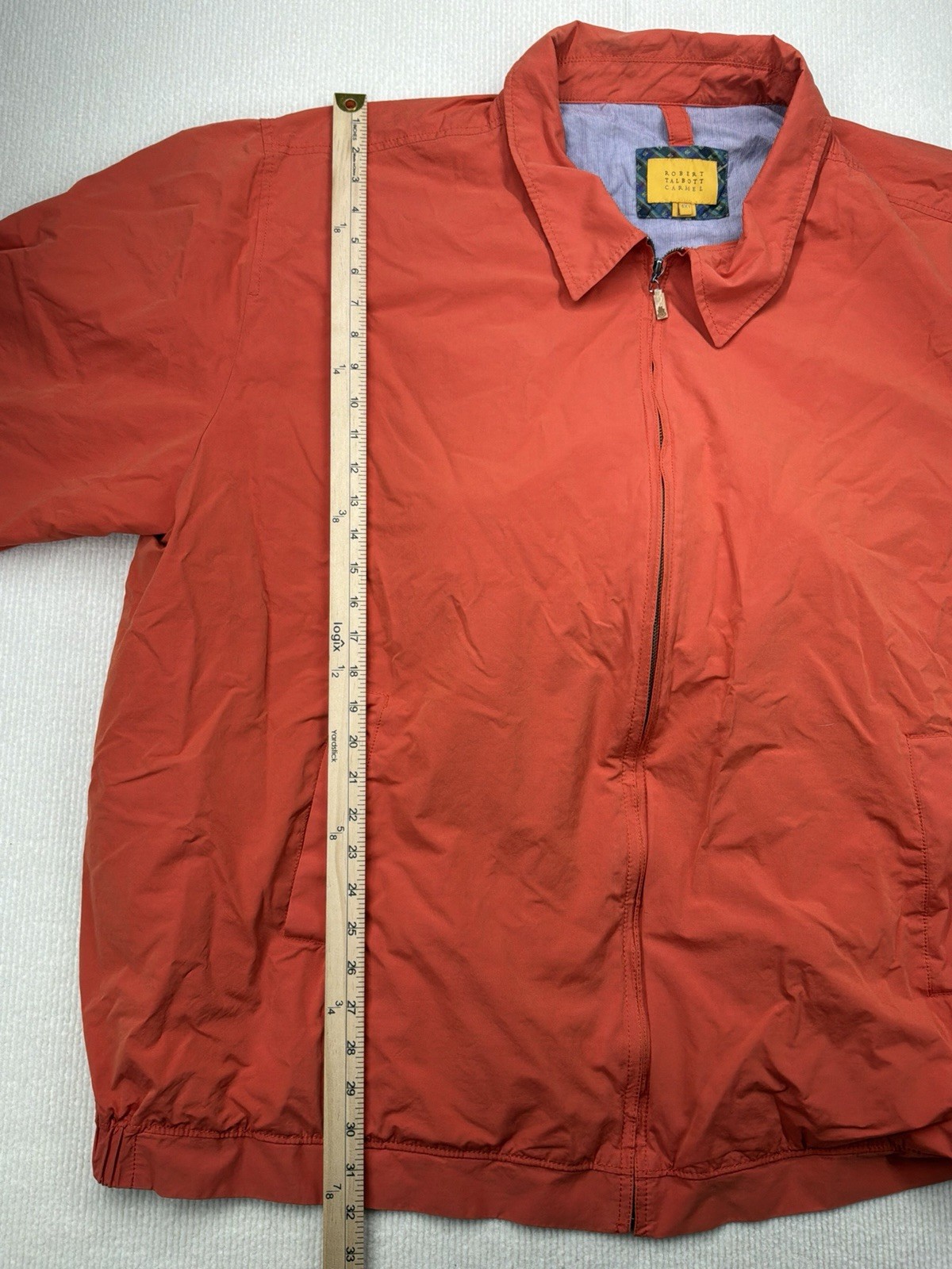 Robert Talbott Carmel Red Lightweight Jacket 4XT … - image 10