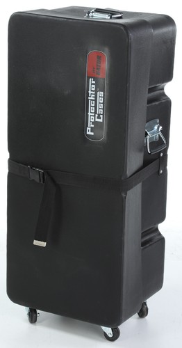 Gator GP-PC304WU Upright Accessory Case with Wheels - Black