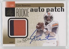2011 SP Authentic Rookie Auto Patch 129/299 Cam Newton #204 Patch Auto 0q4x