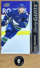 Marc Michaelis 2021-22 Upper Deck Series 1 Young Guns Rookie #235 Canucks