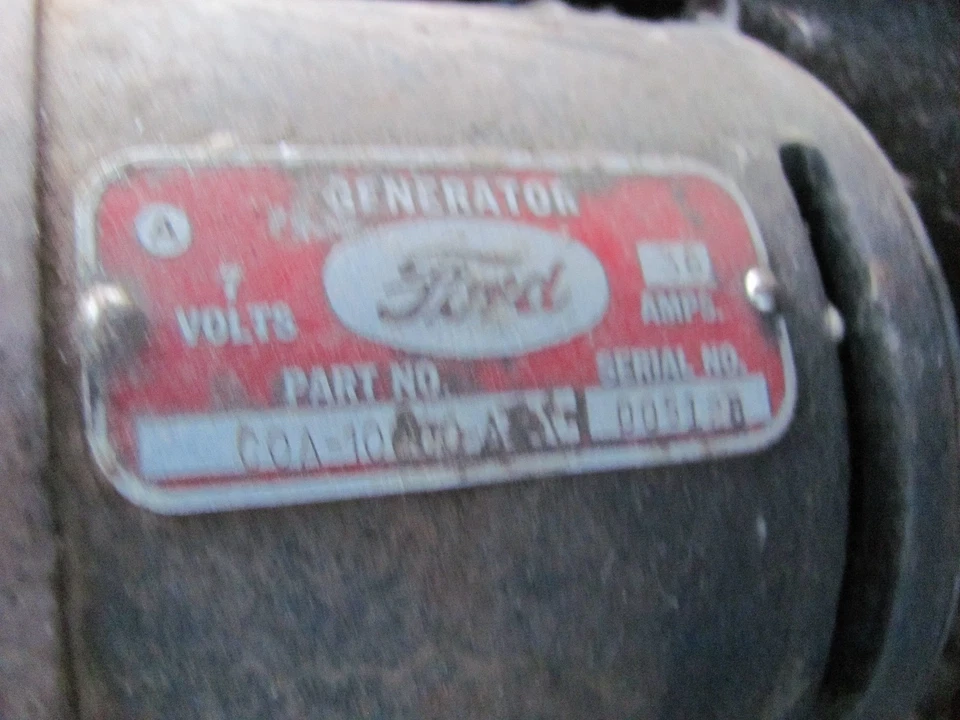 Ford Mercury Meteor Customline 1952 generador V8 usado original original OEM Foto 2 de 4