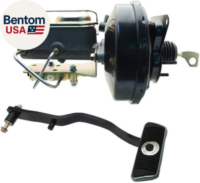 Power Brake Booster Conversion Kit Compatible with 1967-1970 Ford Mustang for Au