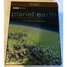 Planet Earth The Complete Series HD DVD 4 Disc Set Narrated David Attenborough