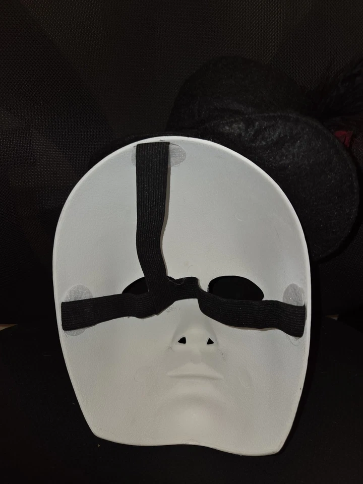 Día de Muertos, Máscara Calavera de Azúcar con Sombrero de Plumas; Unisex Foto 4 de 4