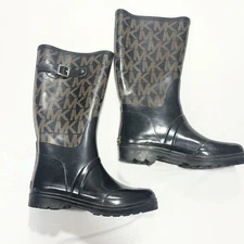 Michael Kors Women's Rubber Rain Boots Size 10.5 **Estimate!
