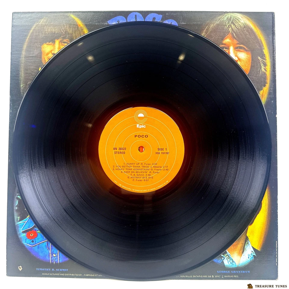 Poco – Poco Vinyl (LP, Album, Stereo) BN 26522 - Image 4 of 4