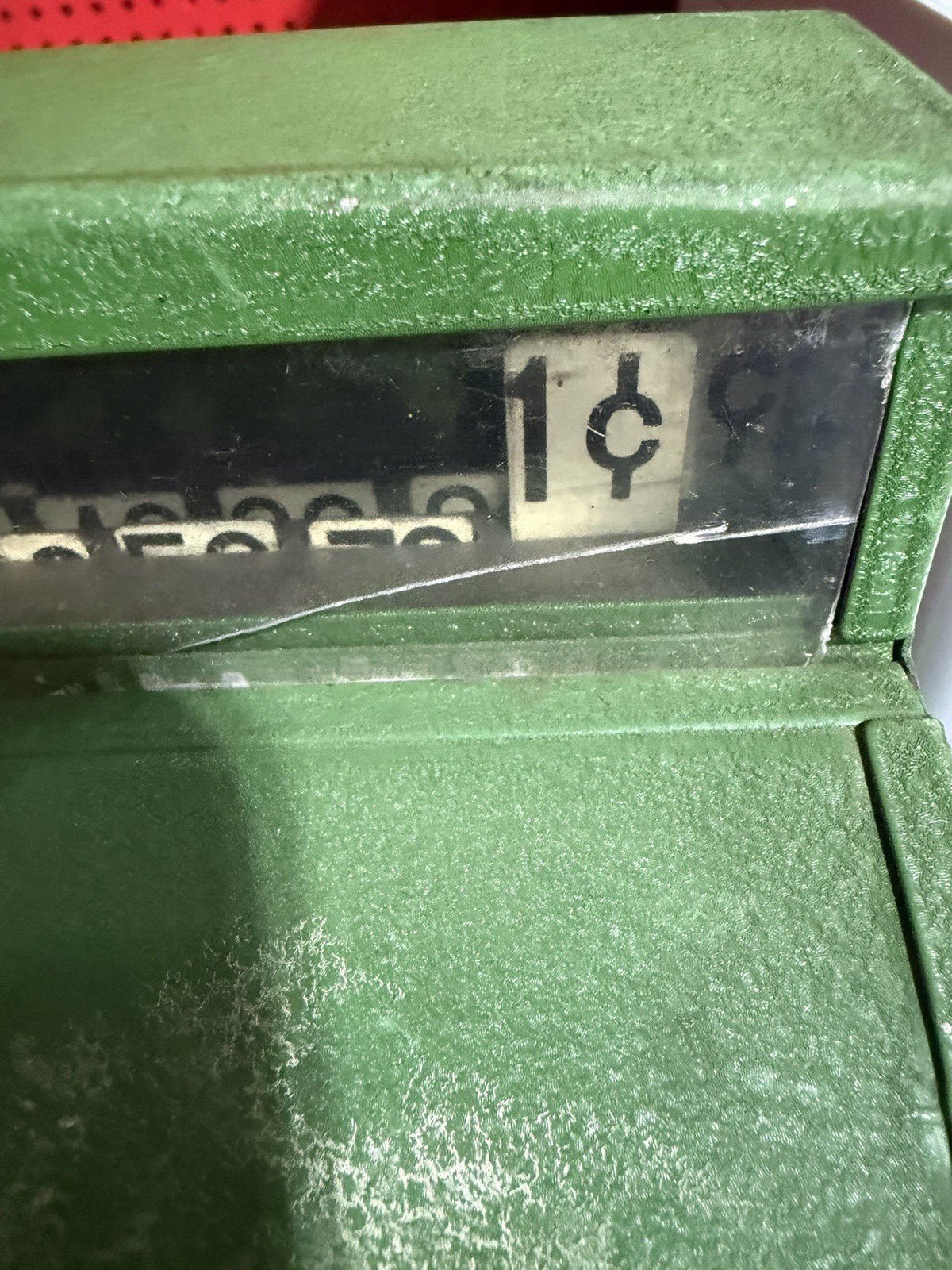 как выглядит Vintage Tom Thumb Toy Cash Register Metal Western Stamping WORKS Bell фото