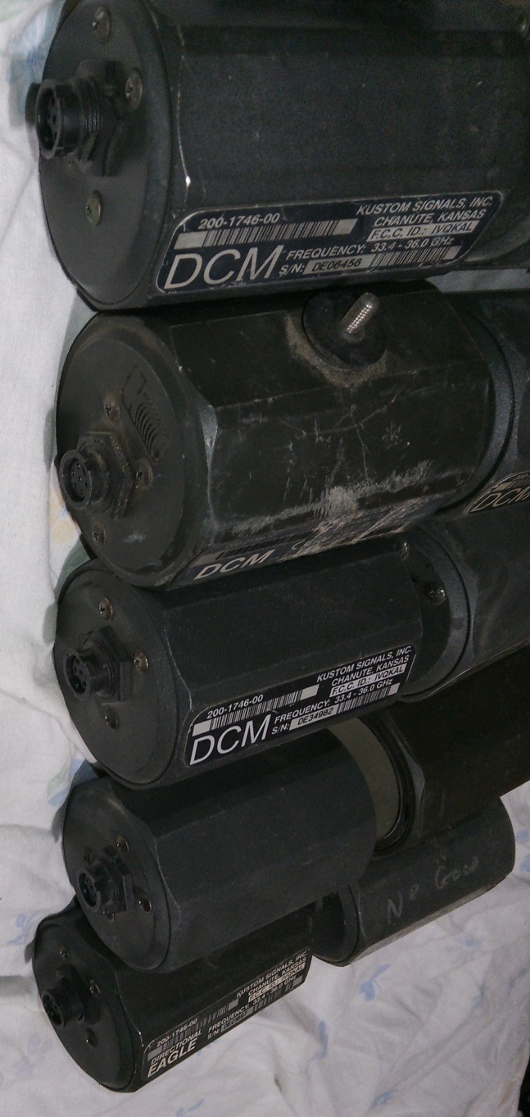 Lot of (12) Kustom Signals DCM - Eagle Directional Radar Antennas KA ...
