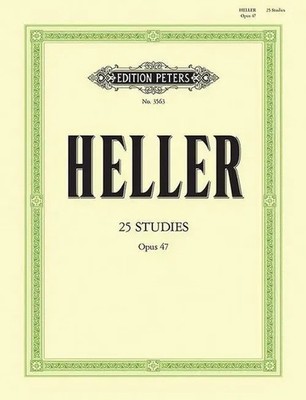 25 Studies Op. 47 for Piano: For Rhythm and Expression | Stephen Heller (u. a.)