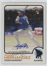 2022 Topps Heritage Real One Auto Yonny Hernandez #ROA-YH Auto 5n0
