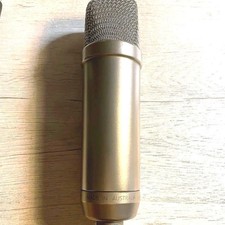 RODE NT1-A Condenser Microphone Kit Shock Mount Pop Filter XLR Cable Used