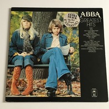 ABBA - Greatest Hits LP Vinyl Record A1/B2 - S EPC 69218 EX/VG+