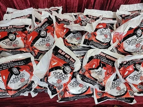 40X LOT 2000 Burger King Pokemon First Movie Toys Sealed NEW VINTAGE TOY RARE BK