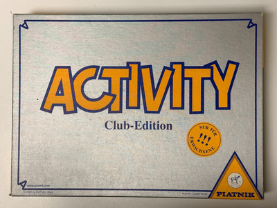 Activity Club Edition Piatnik ab 18 Jahren Erwachsenenspiel Partyspiel komplett
