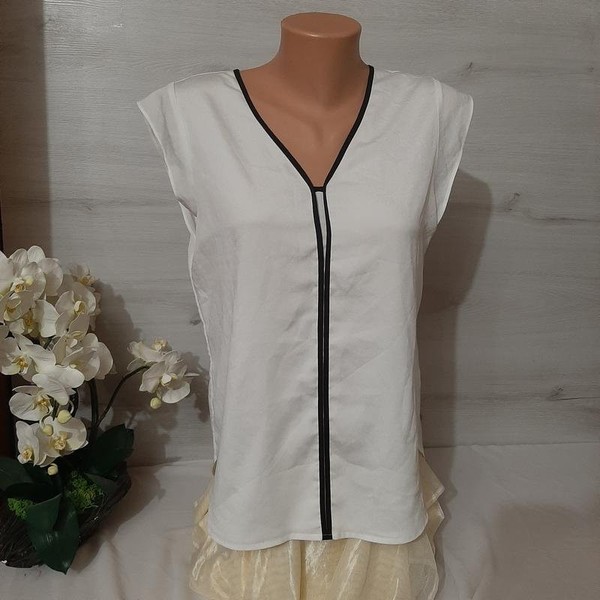 Women DKNY Shirt White 36 / S / 44 #7EY6